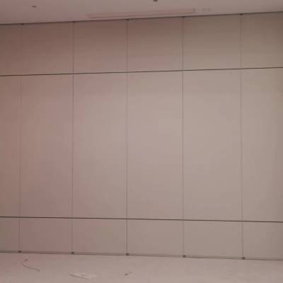大庆市豪美粤宴会厅包间活动隔断从墙计艺移动折叠推拉吊轨伸缩门隔音屏风创艺墙壁