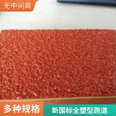 全塑自结纹塑胶跑道 室外娱乐休闲场所专用 维护简便 可提供设计