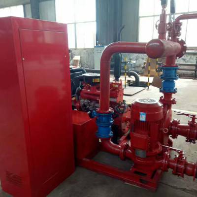 山东淄博博山生产 SDC4/25-2-BY消防双动力给水设备电泵、柴油机泵质量可靠，价格低有现货