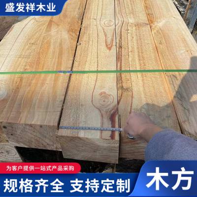 铁杉建筑木方 工地木方 不易变形性能稳定 木方厂家