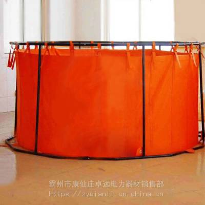SQC10轻便存储罐 不锈钢支架围壁式轻便储油罐陆地滩岸应急储油池