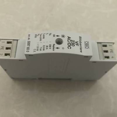 OBOV20-C/275V信号防雷模块 OBO RJ45S-E100/4-F防雷器