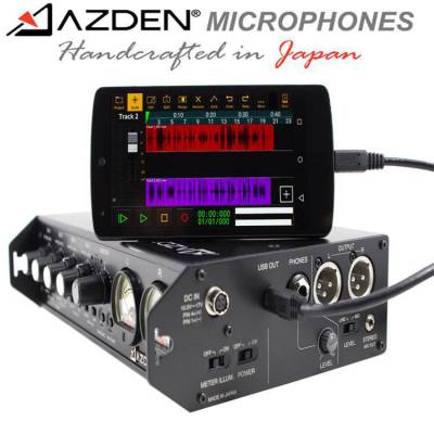 Azden FMX-42U 阿兹丹4通道外景录音 影视录音用调音台 手机调音台 电脑调音台 四通道便