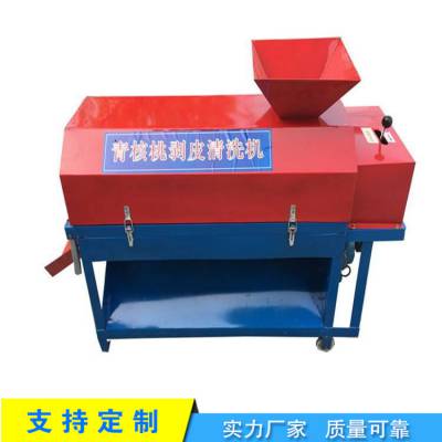 现货多功能核桃扒皮机 剥皮清洗机 电动核桃扒皮机