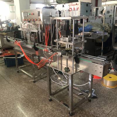 漱口水灌装机 日用水灌装机 日化用品灌装机 烨企灌装机流水线厂家