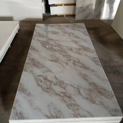 UV板 PVC大理石板 marble panel 石塑UV板 防火环保可定制