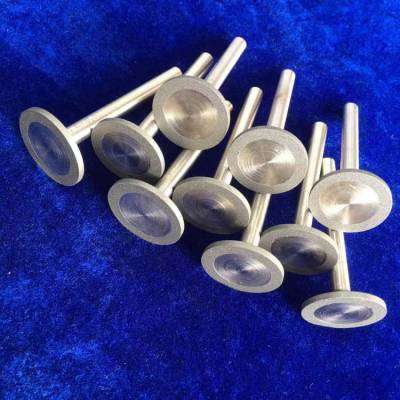 K针薄片磨头 电镀金刚石磨针 T型翡翠原石去皮打磨头 工具薄切片