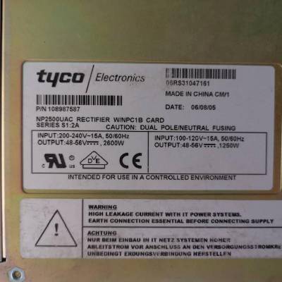 tyco Electronics NP2500 NP2500UAC RECTIFIERֱģ