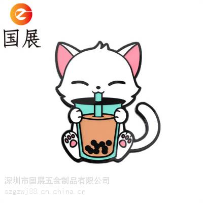 制作连锁店员工徽标校庆文创礼品徽章校徽文化胸针