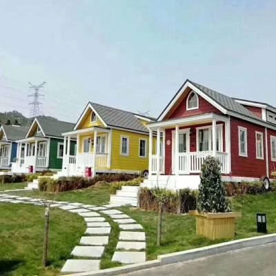 贵州轻钢别墅厂家*** 扶贫安置房 新农村建设 旅游景区观景房