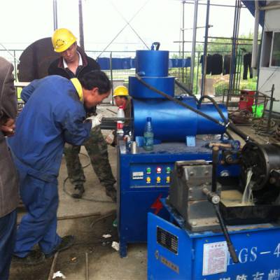 高速公路螺纹钢钢筋镦粗机 液压双缸钢筋镦粗机