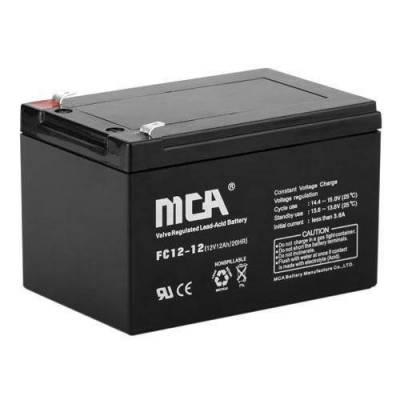 MCA/锐牌蓄电池FC12-12 12V12AH/20HR消防应急灯