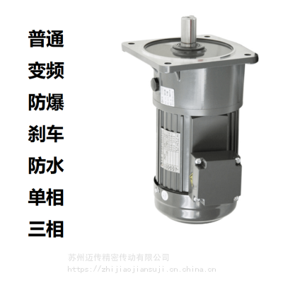 苏州迈传 0.2KW减速电机 士元0.2KW减速机电机一体式