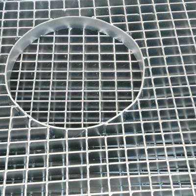 圆形异形扇形钢格板 钢格栅 常恒规格多 地沟盖板排水好