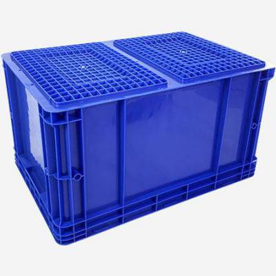 900-280大周转箱 塑料长方形EU灰色物流筐 储物盒子 大号胶框