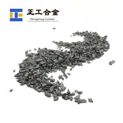 1-3mm硬质合金破碎粒 碳化钨颗粒喷涂YG8颗粒粒子