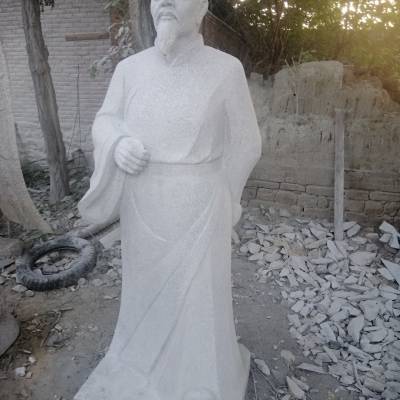 园林景观古代人物石雕像历史名人大型人物石雕