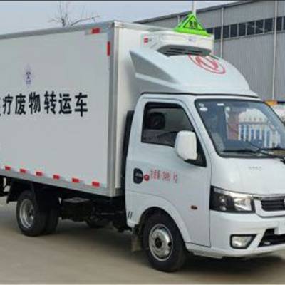 蓝牌国六医疗废物转运车_小多利卡13方医疗垃圾运输车报价