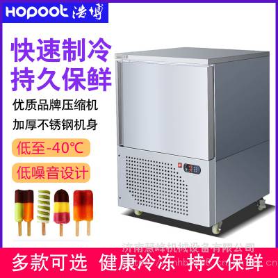 浩博速冻柜 商用卡通雪糕机 海鲜水饺急速箱 -40度冻箱低温速冻箱