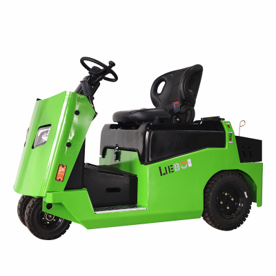 上海列博座驾式全电动牵引车头 工厂场内电瓶小拖车转运拉货物2 3t6吨