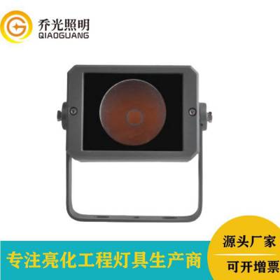 LED投光灯户外防水方形泛光灯15WCOB投射灯LED桥梁工程灯具