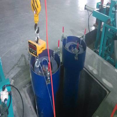 潜水用呼吸气瓶水压试验机 呼吸瓶检测设备