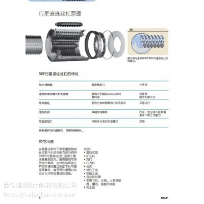 进口Ewellix行星滚柱丝杠原装SKF 行星滚柱丝杠SRR系列SR系列