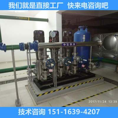 贵港市变频器智能给水泵成套无塔供水设备水泵机组PLC控制柜
