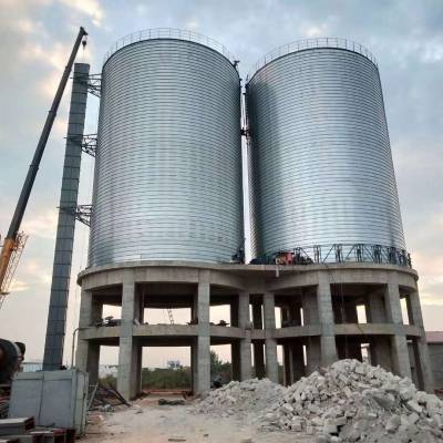 大型制造水泥储存仓生产厂家 两万吨水泥钢板仓 直径26米钢板仓