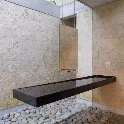 面盆洗手台面一体式台盆亚光黑色水泥洗手台混凝土洗漱台深圳市汉工造