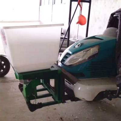 浩阳120KG农用撒化肥机电动三轮车后挂式施肥器 自动型家用甩肥机