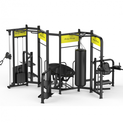 商用健身器材宝德龙PRO-M360C 360多功能训练器健身器材厂家体能训练健身设备健身器材采购