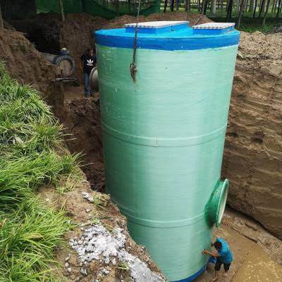 消防泵站 一体化地埋式水泵站雨污分流提升设备 宇泰环保