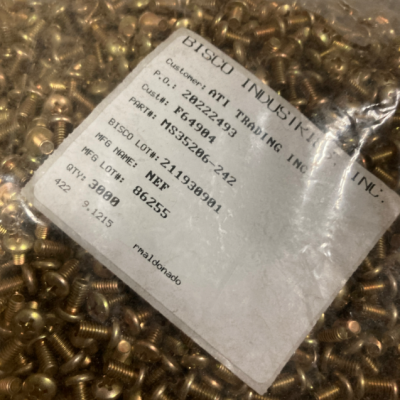 供应 bisco Industries 螺钉 MS35206-242
