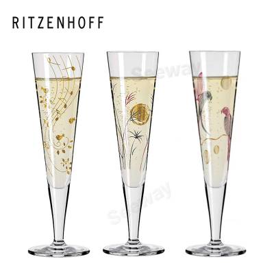 Ritzenhoff 香槟酒杯金色夜晚1078202图案