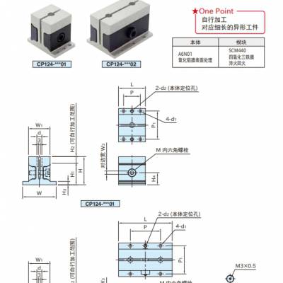 IMAO今尾 外形固定夹具(块型) CP124-05002