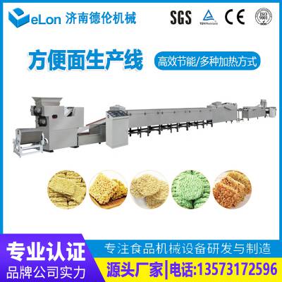 出口(北非)油炸面面块机器 跨境跑满全套生产线 杯状方便面流水线工厂专攻山东厂家