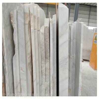 广 西白多种厚度尺寸的大理石板材 产品包含常用1.8与2.5公分