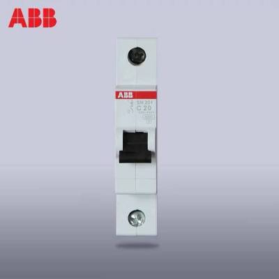 ABB微型断路器S200 S201-C20 额定电流20A AC230/400V下单发货