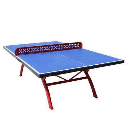 衡水折叠移动式乒乓球台 标准比赛彩虹球台 乒乓球案子 乒乓球地胶