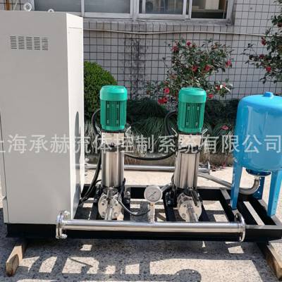互用互备智能变频恒压设备装配威乐 MVI806立式多级离心泵