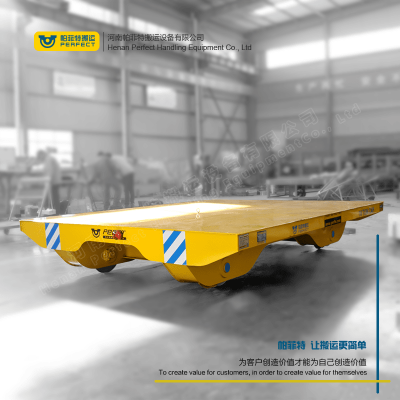 湖北搬运设备定制 低压轨道平车 货架平移车 过跨摆渡平车
