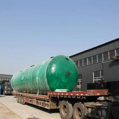 供应玻璃钢化粪池 玻璃钢一体化污水处理设备 污水处理一体化设备