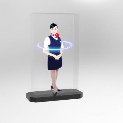 虚拟迎宾全息投影集影科技