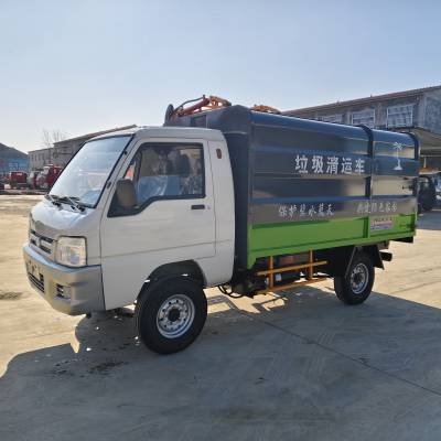 电动5立方挂桶垃圾车 新能源垃圾转运车厂家定做