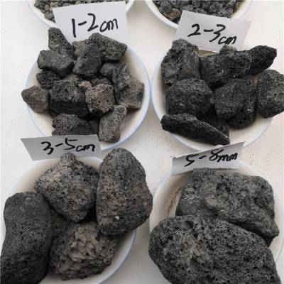 供应5-8公分火山石蘑菇石 永顺太原火山石蘑菇石