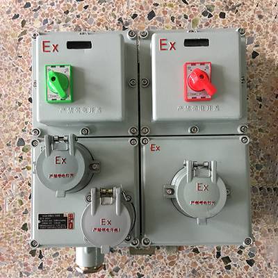非标可定制 IP65防爆电机控制箱 管廊防爆按钮箱 防爆管廊开关箱