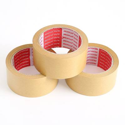 亚元Kraft tape yellow kraft paper packing tape牛皮纸胶带