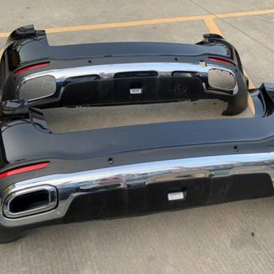 奔驰gle级w167运动后杠雨刮导流板