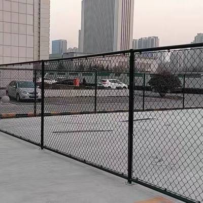 学校球场防护围栏生产厂 草绿色球场围网